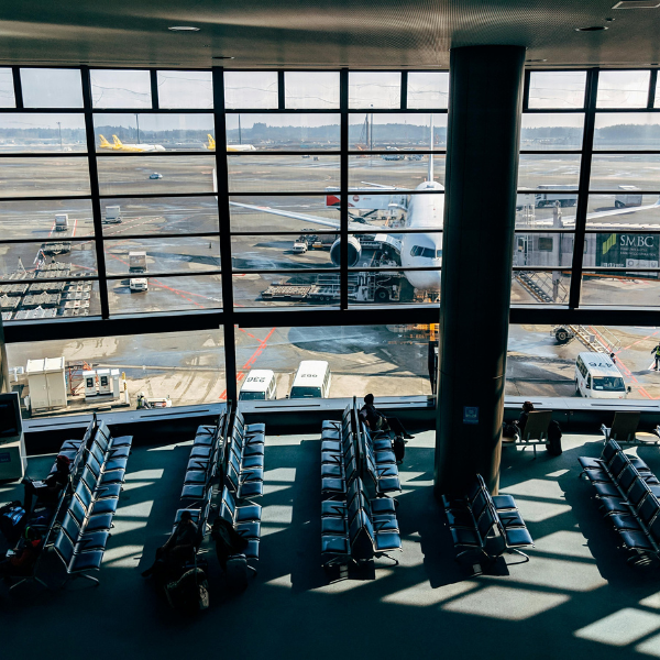 terminal 2 de l'aéroport de Lyon